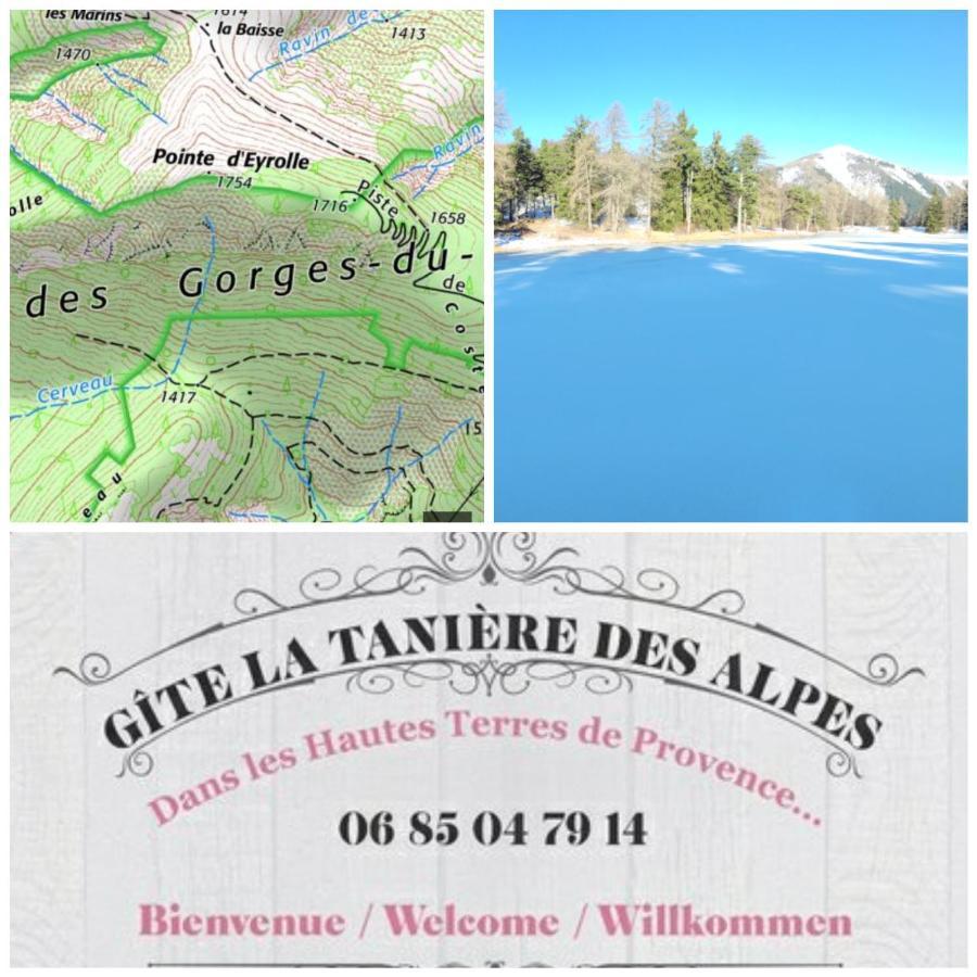 Gite La Taniere Des Alpes Bayons Eksteriør billede